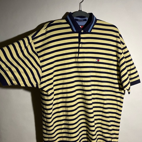 Vintage striped Tommy polo - Picture 2 of 2